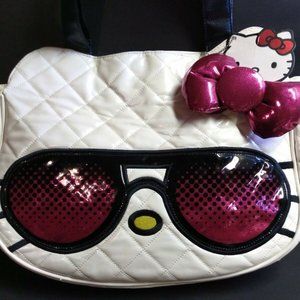 Hello Kitty Loungefly Black Glasses Bow Sanrio